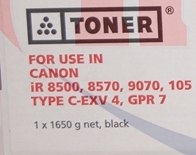    Canon EXV-4/IR-8500 Toner » CANON :  Canon EXV-4 Elfotec Ton