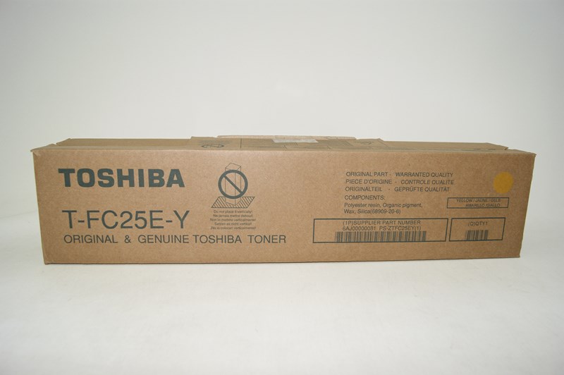 Toshiba TF-C25EY Orginal Sarı Toner E-Studio 2040C-2540C-3040C-3540C-4540C